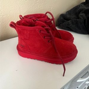 Ugg red boots